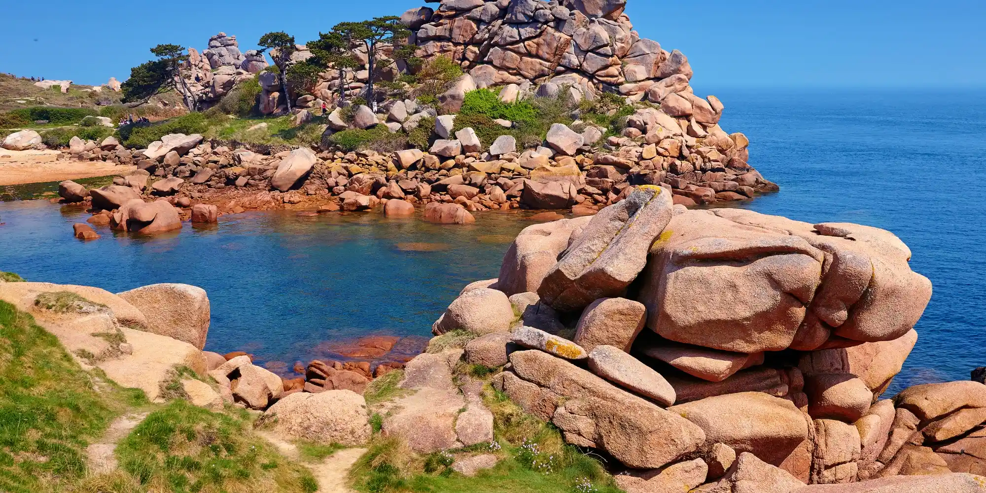 decouvrir cote granit rose camping paimpol