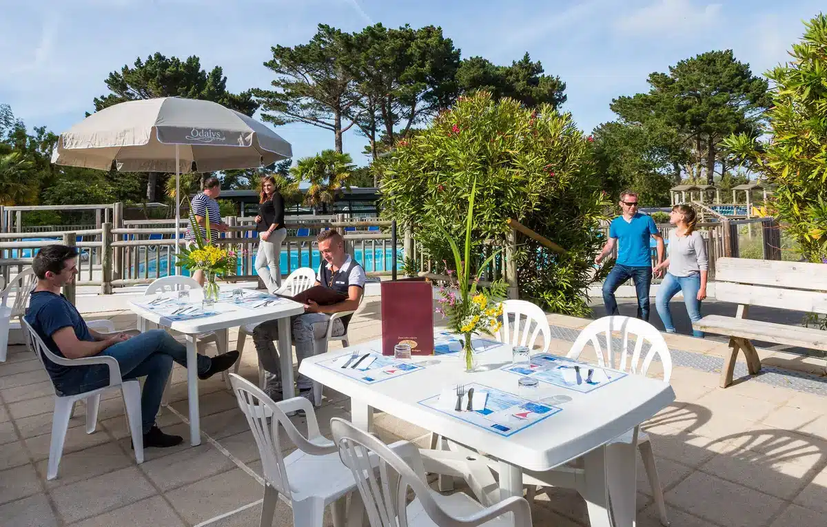 restaurant camping paimpol